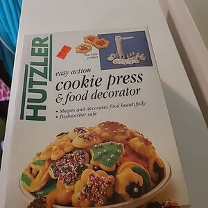 Hutzler Cookie Press and Food Decorator